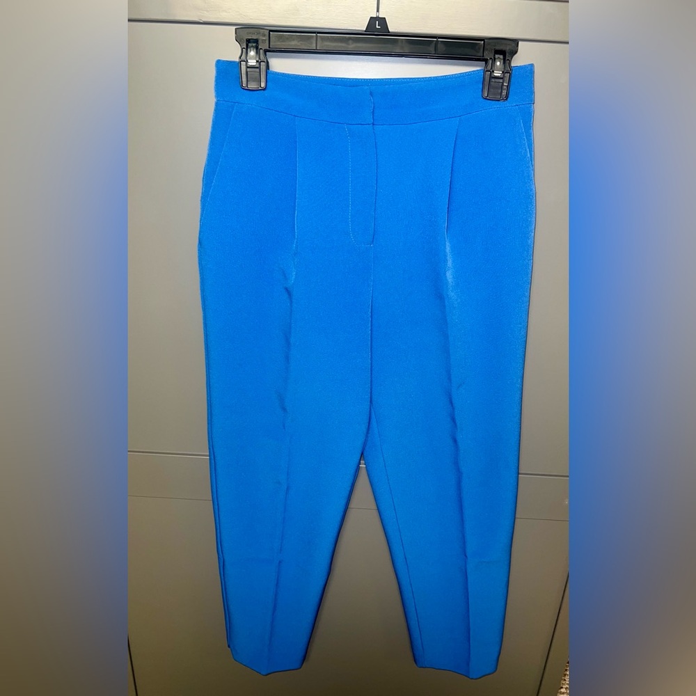 TOPSHOP Electric Blue Women's Ankle Pants